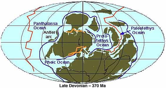 Late Devonian - 370 Ma
