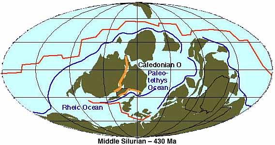 devonian period map